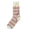 Femmes Chaussettes Bonneterie SPCITY Coréen Ins Couleur Bande Moyen Tube Noir Et Blanc Simple Étudiant Couple Sport Coton Hipster Casual Chaussette