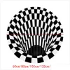 Carpets Black And White Stereo Vision Carpet Living Room Doormat Coffee Table Sofa Blanket Illusion Drop Delivery Home Garden Textile Dhgv9