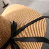 Wide Brim Hats Summer Floppy Straw Lady Casual Vacation Travel Sun Women 2023 Adjustable Foldable Beach Wholesale