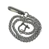 Keychains Stainless Steel Wheat Wallet Jean Trousers Biker Chains Chainmaille D Shackle Simple U 6mm Wire Hook Fishhook Connector