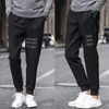 Men's Pants Solid Casual Mens Joggers Women Khaki Baggy Trousers Striped BOY MAN Slim Male Clothing Streetwear M5xl 230107