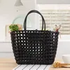 Storage Boxes Breathable Comfortable Handle Handmade Shopping Basket Supplies