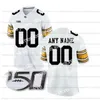 Voetbalshirts aangepaste mannen vrouwen jeugd Iowa Hawkeyes voetbaljersey Brandon Smith Josey Jewell George Kittle Josh Jackson Desmond King