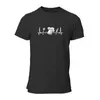 Erkek Tişörtleri Komik Yemek Kalp Çekimi Şef Aşçı Hediye T-Shirt Pamuk Moda Oyunları Vintage Kısa Kollu Çıkarlar 7340