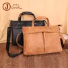 Briefcases Style Leather MEN'S Bag Briefcase Casual Fashion Shoulder Handbag Business