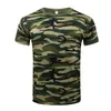 Running jerseys snel droge camouflage t-shirt fitness panty's mannen fiets jersey t shirt buiten sportkleding