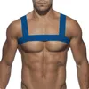 Cinture Mens Corsetto Spalla Cintura Bodybuilding Muscle Strap Party Trend Cintura da corsa nera di Sport2people Porta radio portatileCinture