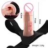 Sex Toys New Wearable Penis Dildo Hollow Sleeve For Unisex Realistic Dick With Panties SexToy Extension Masturbatio Anal Lesbian