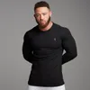 Heren t shirts vier seizoenen sportkleding t-shirt sport vrije tijd slanke lange mouw t-shirtmen's