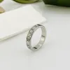 kärleksringar för män lyxiga ringdesignerringar dam herr Unisex Titanium Steel Jubileumspresentfest Skelett