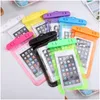 Handbags Clear Waterproof Dry Pouch Case Pvc Protective Mobile Phone Bag Swimming Touch Sn Floating Air For Camera 718 Y2 Drop Deliv Dhkde