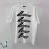 Men's T Shirts Big Fron WE11DONE Logo Print Hip Hop Streetwear Men T-shirtMen's