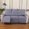 Cubiertas de silla Sofá acolchado de 3 plazas Sillón reclinable impermeable para perros Mascotas Protector de sillón antideslizante Sala de estar