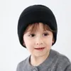 Basker Autumn Winter Knitting Cap Baby Pullover Children's Flat Needle Hat