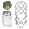 Storage Bottles Jar Mason Wire Hangers Hanger Handles Lid Hanging Canning Jars Mouth Hook Steel Hooks Handle Pint Stainless Ballregularring