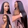 NXY LACE WIGS 13x4 rak front för kvinnor brasiliansk pre plockat hår 360 full HD 13x6 40 tum Human Frontal 230106