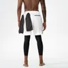 Calças masculinas homens legais fitness rankgers sportwear masculino esportivo esportivo com bolsos embutidos ginástica