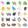 50 PCS Animaux Planche À Roulettes Autocollants Pour Voiture Ordinateur Portable Ipad Vélo Moto Casque PS4 Téléphone Enfants Jouets DIY Stickers Pvc Bouteille D'eau Décor