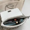 Trend Geplooide Crossbody Bag Vrouwelijke Premium Textuur Rhinestone Hand Schoudertassen Eenvoudige Veelzijdige Portemonnee