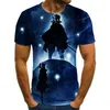 Erkek Tişörtleri 3D Karikatür Anime Erkekler Gömlek Boy Harajuku Üstler Yaz Moda Baskı T-Shirt Erkekler Artı Beden Sokak Giyim Tshirt Boys Tee