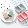 Силиконовые мыльные плесени 2 полости прямоугольные формы для выпечки силиконовые формы для домашнего лотка кубика кубика.