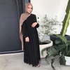 Ropa étnica Djellaba vestido musulmán Big Swing Abaya elegante largo Abayas mujeres ropa modesta EID batas cinturón WY20Ethnic