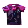 Heren T Shirts 3D Summer Product Printing T-Shirt Game Hip-Hop Street Style Ademend en snel drogende O-Neck 110-6XL