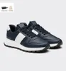 Chaussures décontractées de qualité supérieure Chaussures décontractées 23F / S Top Design PRAX 01 Baskets Homme Blanc Noir Bleu Baskets en cuir Chunky Semelle en caoutchouc Planche à roulettes Homme Marche Boîte d'origine