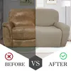 Chair Covers 2 Seat Jacquard Fabric Recliner Cover High Quality Relax Armchair Slipcover Sofa For Living Room