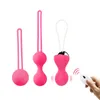 Beauty Items 10 Frequency Vibration USB Charging Silicone kegel Egg Vaginal Exercise kit Postpartum Recovery Firming Dumbbell sexy Toy
