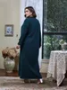 Plus Size Kleider TOLEEN Abend Maxi 2023 Frauen Elegante Party Große Langarm Abaya Oversize Muslimischen Türkei Festival Kleidung