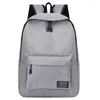 Backpack Casual Men's Oxford Simple Large-capacity Schoolbags Middle School Students Outdoor Travel Bags