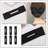 Bandane Hair Bun Maker Donut Band Holder Shaper Toolcoda di cavallo Corda Sottile Styling Acconciatura francese Disordinato Snap Roll Clip Donut Aumento