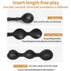 Vibrador de juguete sexual Expansión 18-52 cm Súper largo Inflable Anal Plug Plegable Inflar Buttplug Enorme Dildo Pump Bdsm Fist Strap On Pull Bead Toys