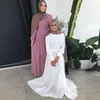 Ropa étnica Djellaba vestido musulmán Big Swing Abaya elegante largo Abayas mujeres ropa modesta EID batas cinturón WY20Ethnic