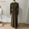 Ropa étnica Djellaba vestido musulmán Big Swing Abaya elegante largo Abayas mujeres ropa modesta EID batas cinturón WY20Ethnic