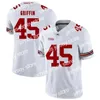 American College Football Wear Custom Ohio State Buckeyes JK Dobbins College Football OSU 150TH Thayer Munford Tyreke Smith Jeremy Ruckert Nicholas Petit-Frere Ga