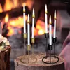 Mum Tutucular Modern Candstick Minimum Metal Lansman Şamelabra Düğün Dekorasyon Şamdan Masa Modu Ana Sayfa