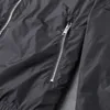 Herenjacks Designer Jacket mode dubbelzijdige vestiging jas eenvoudige stand kraag ritsjacks waterdichte nylon windbreaker trend 3Uod