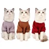 Abbigliamento per cani Felpa con cappuccio per animali domestici Maglione in morbido pile Moda Cappotto per cuccioli di gatto Giacca Autunno Inverno Abbigliamento per cani Gatti di taglia piccola e media