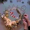 Kerstdecoraties 12 stks creatief hangende krukken festival decor kruk xmas boom