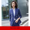 Женские штаны с двумя частями Business Bants Suits ol 2 Set for Women of Wemobder Suit Forment Slim Blazer и Pencil Office Lady