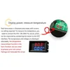 Voltímetro Digital 10A/50A/100A, amperímetro, potencia azul, LED rojo de doble Color, amperímetro, microajuste