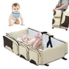 Duffel -tassen Baby Kingdom.Mum's reishandtas Baby's bed. Crib Pad Protection COT Bumper Shoughters Bag-3