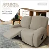 Chair Covers 2 Seat Jacquard Fabric Recliner Cover High Quality Relax Armchair Slipcover Sofa For Living Room