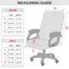 Stoelbedekkingen M/L Velvet Computer Cover Anti-Dirty Rotating Stretch Office Soft Comfortabele Protector Home Decoratie