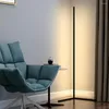 مصابيح أرضية مصباح LED RGB التحكم في غرفة نوم الغلاف الجوي USB غرفة المعيشة الديكور الملونة