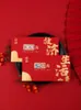 Geschenkpapier 10 Stück Glück chinesische rote Umschläge Taschen Paket für das Jahr Frühlingsfest Kreative Hongbao Hochzeiten GeschenkeGeschenk