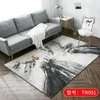 Mattor lyxig europeisk matta vardagsrum sovrum långt hår kashmirliknande hushåll soffbord sängplats