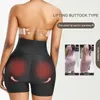 Damesbanden voor dames billen tillen slipjes hoge taille naadloze shapewear versterker omhoog heup shaper duw shorts lingerie pad broek broek